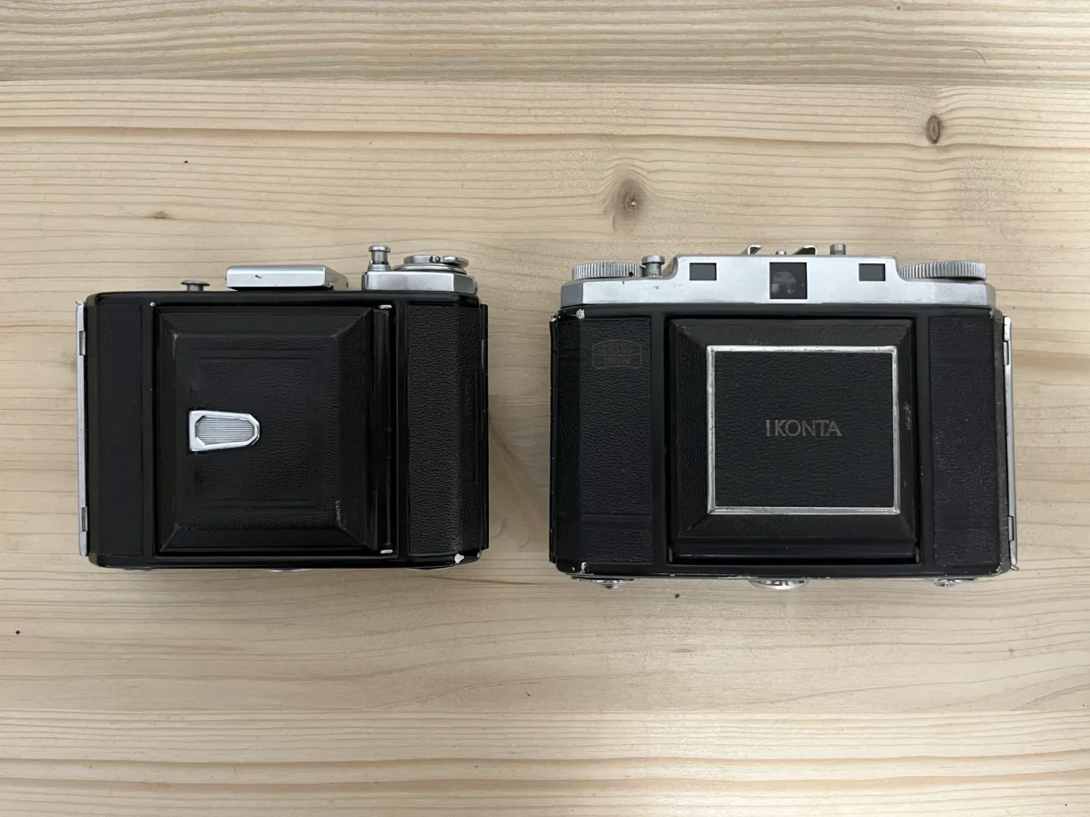 zeiss ikonta 521 et zeiss ikon 6x6